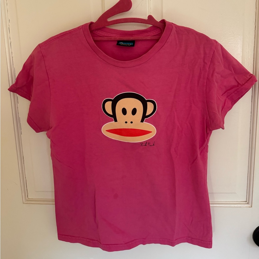 Paul Frank Pink T-Shirt 🐒🐒🐒 Y2K, 2000s, 00s, Late 90s, Vintage, Retro